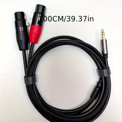 XLR Microphone Cable, 5mm, 36V, Premium, Dual for Connecting Microphones