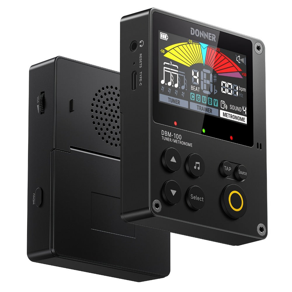Portable Digital Metronome with Four Modes and Rhythm Trainer for Musicians