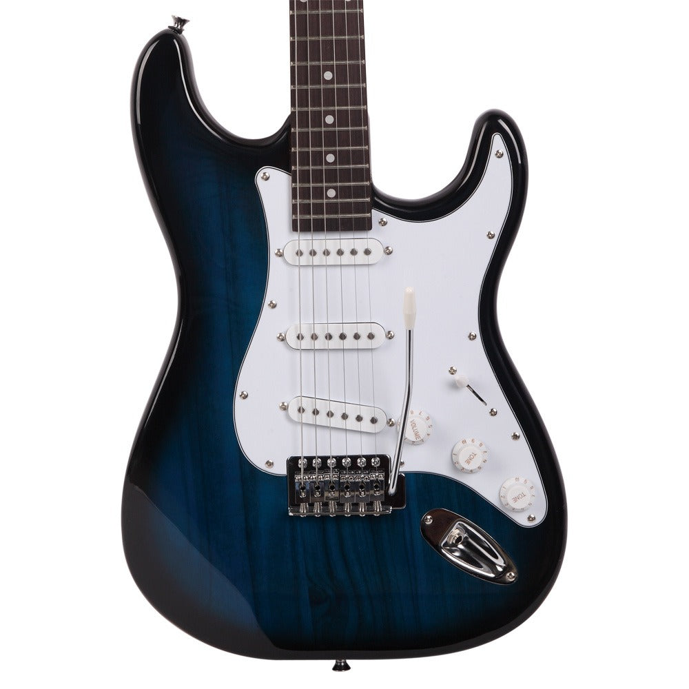 Electric Guitar, Adjustable, Rosewood, Fingerboard, Black for Lessons and Practice