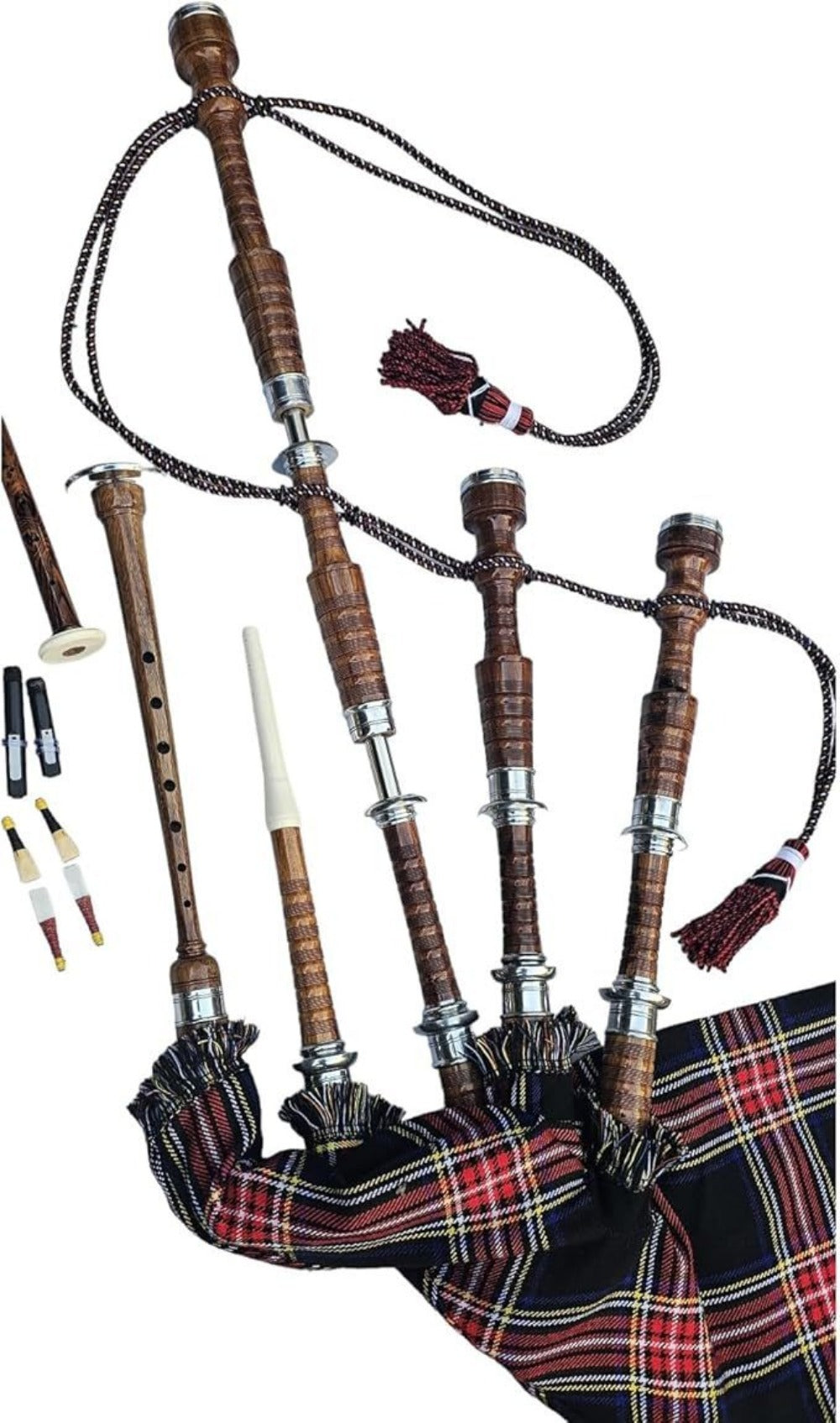 Great Highland Bagpipe, 2 pcs, Full Size, HAAUR, TRADERS for Practice and Performance