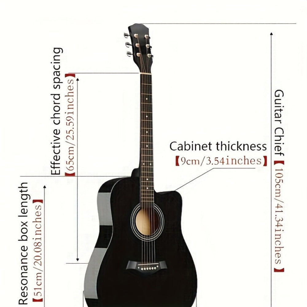 Acoustic Guitar, 41 Inches, This, Comprehensive, Designed for Lessons and Practice