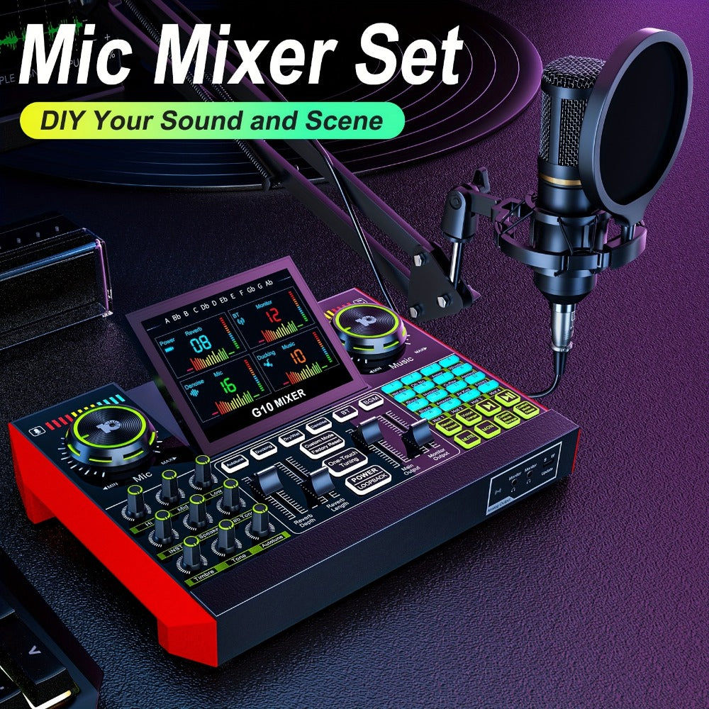 USB Audio Interface, G10-BM700-OTG, USB, 36V, Podcast, Equipment, Bundle for Recording