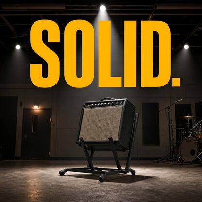 Guitar Stand, Foldable, Amp, Heavy, Duty for Holding And Displaying Guitars