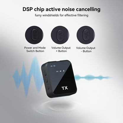Recording Microphone, Wireless, Portable, Lavalier for Recording and Streaming