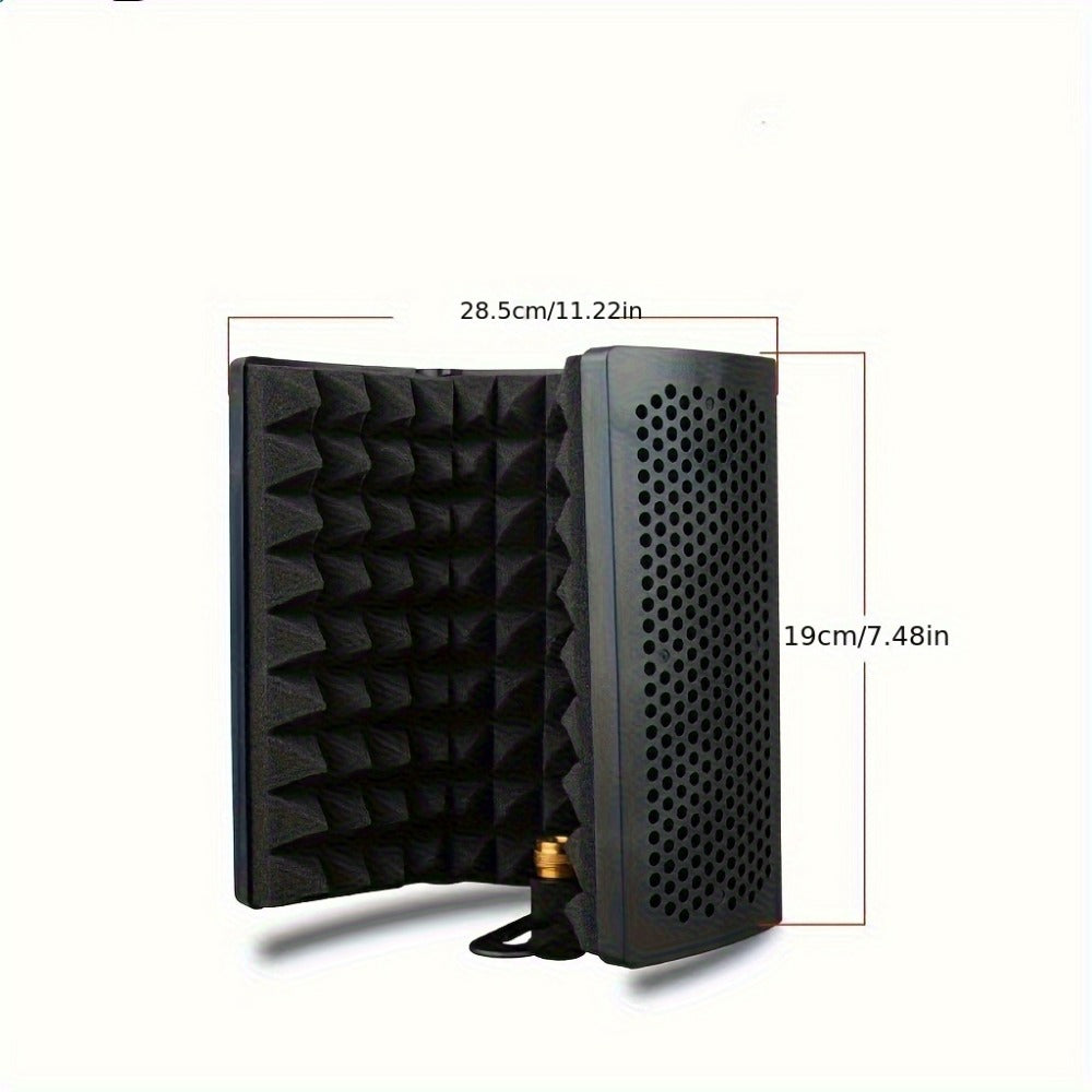 Acoustic Wall Panel, Foldable, Portable for Reducing Room Reflections In Recording