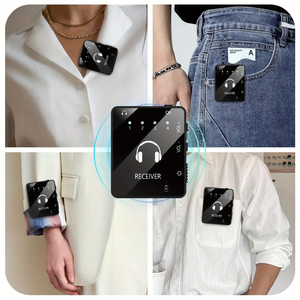Wireless In-Ear Monitor System, USB-C, 2.4 GHz Wireless for Personal Monitoring
