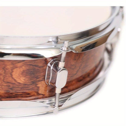13-Inch Wood Snare Drum Kit with Sticks, Strap and Tuning Key