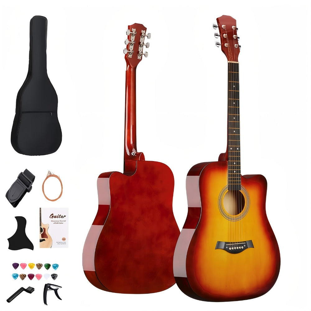 Acoustic Guitar, 41 Inches, This, Comprehensive, Designed for Lessons and Practice