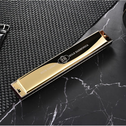 Blues Harmonica, Professional, Hole, Dual for Blues Practice