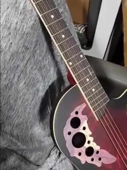 Acoustic Guitar, Adjustable, Full Size, Electric, 41-Inch for Lessons and Practice