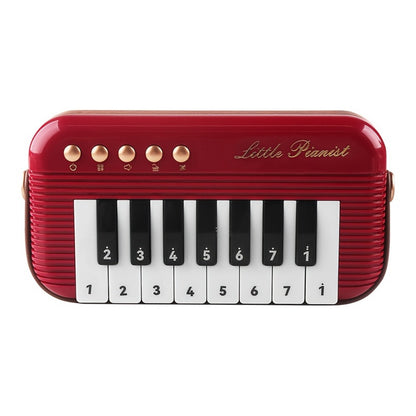 Mini Piano Keyboard, Portable, 15 Keys, Music for Basic Music Play And Portable Beginner