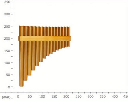 Pan Flute, Brown, Flutes, Key for Lessons and Practice for Home Practice, Rehearsal