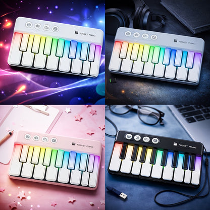 Mini Piano Keyboard, 36V, Portable, Electronic for Basic Music Play And Portable Beginner