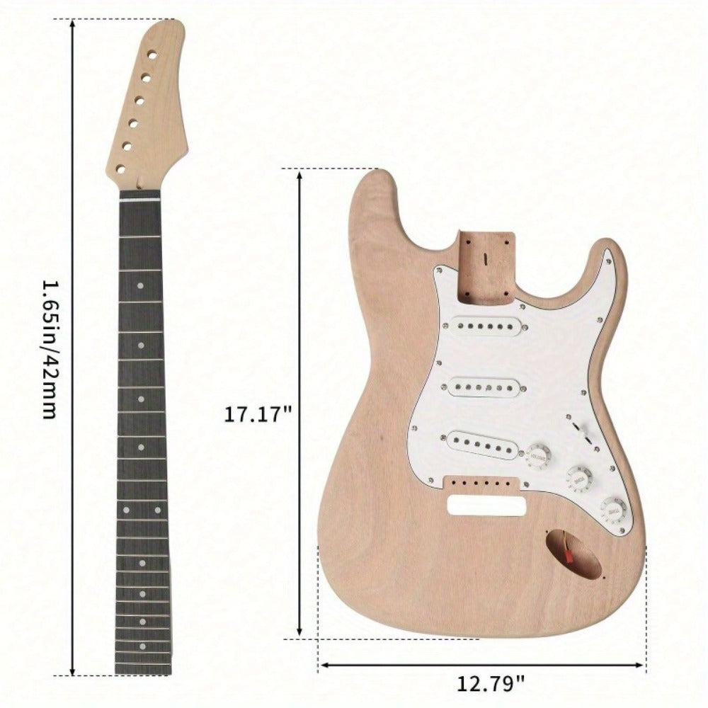 Guitar Replacement Part, DIY, Mahogany, Body for Guitar Repair