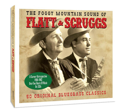 2CD Flatt & Scruggs - The Foggy Mountain Sounds of Flatt & Scruggs 50 Original Bluegrass Hits