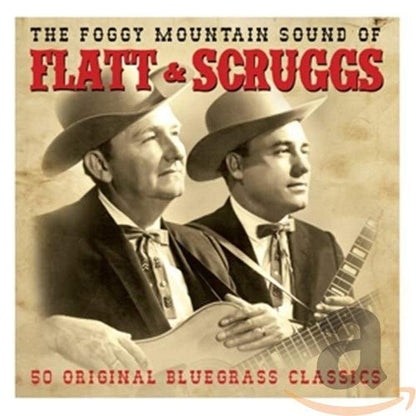 2CD Flatt & Scruggs - The Foggy Mountain Sounds of Flatt & Scruggs 50 Original Bluegrass Hits