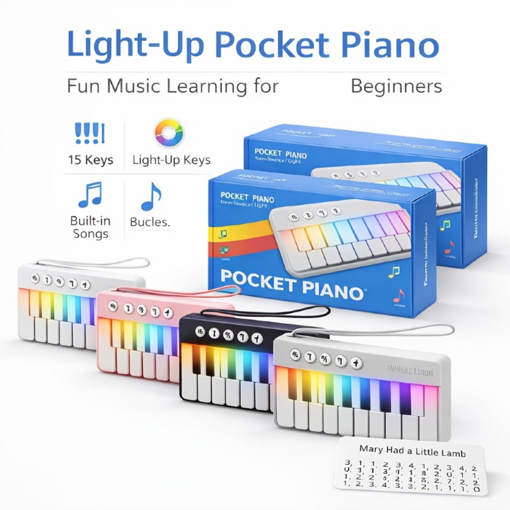 Mini Piano Keyboard, 36V, Portable, Electronic for Basic Music Play And Portable Beginner