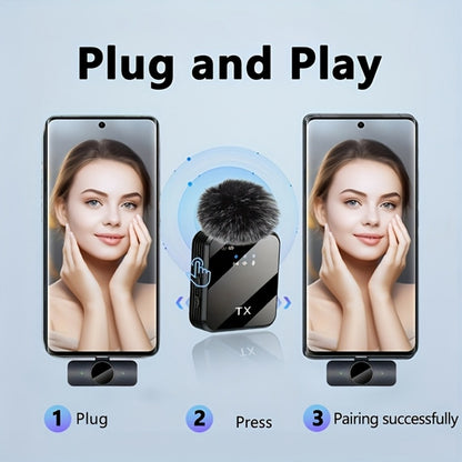 Recording Microphone, USB-C, USB, Professional, Lavalier for Recording and Streaming