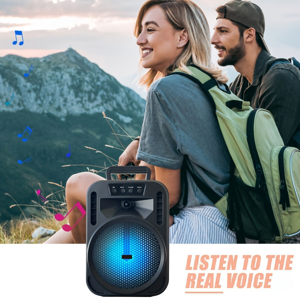 Portable PA Speaker, 4000W, Bluetooth, Wireless, Rechargeable for Parties and Karaoke