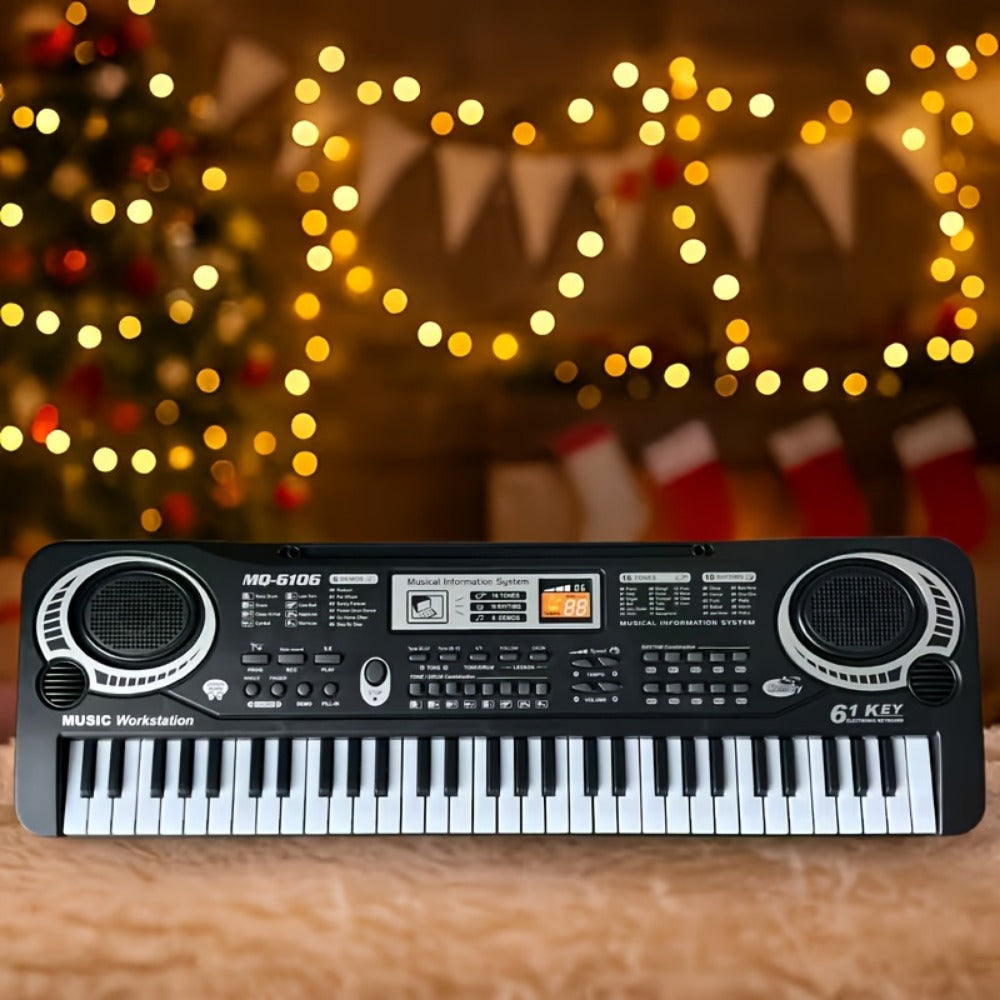 Portable Electronic Keyboard, 61-key electronic keyboard, USB, Portable, 61-key, Organ
