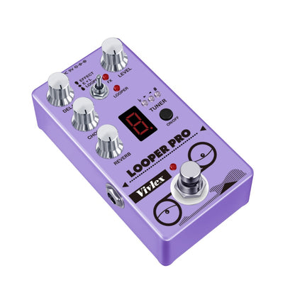 Guitar Effects Pedal, Looper Pro, True Bypass, Looper, Pro for Electric Guitar Or Bass