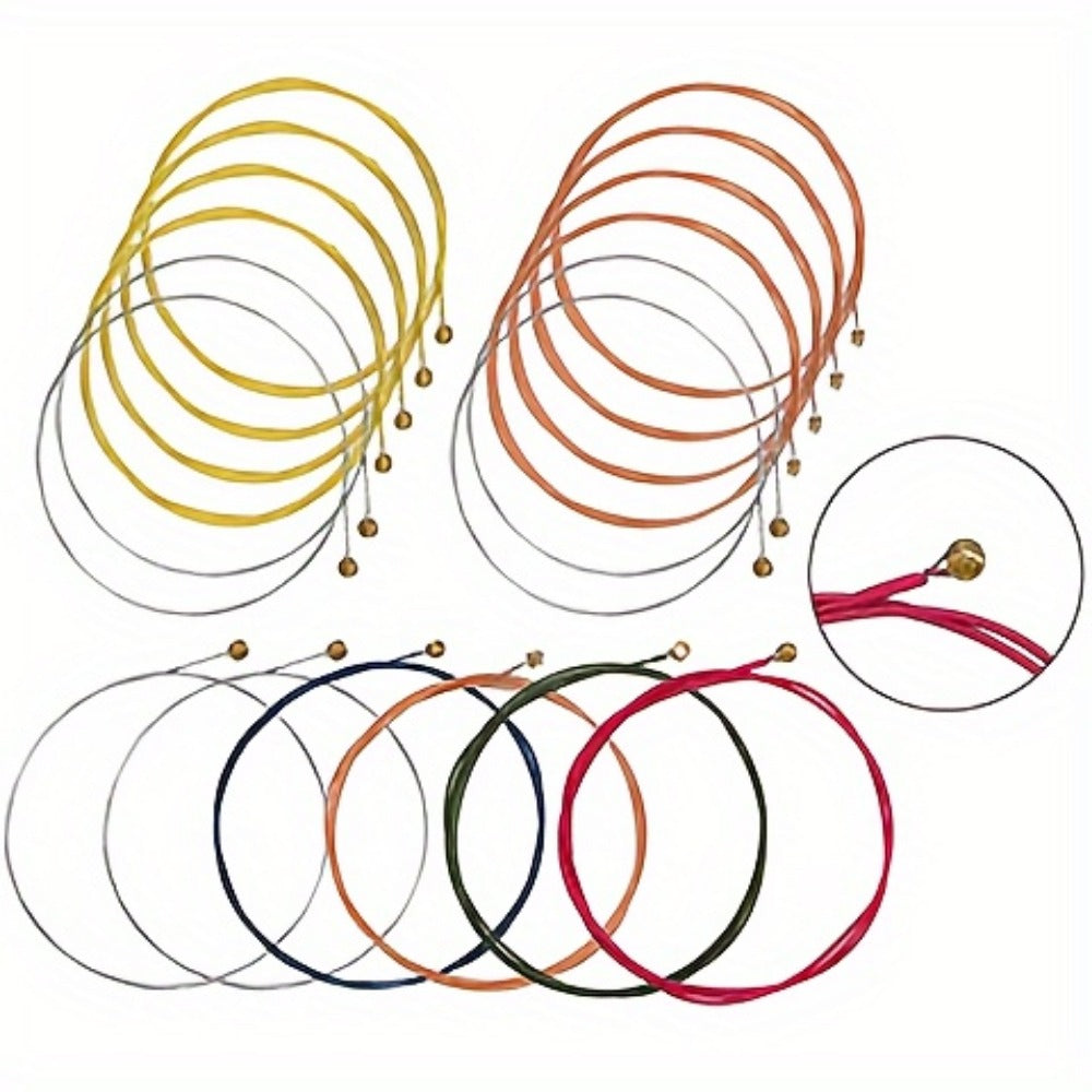 Guitar Replacement Part, 60pcs, 6pcs, Acoustic, Accessories for Guitar Repair