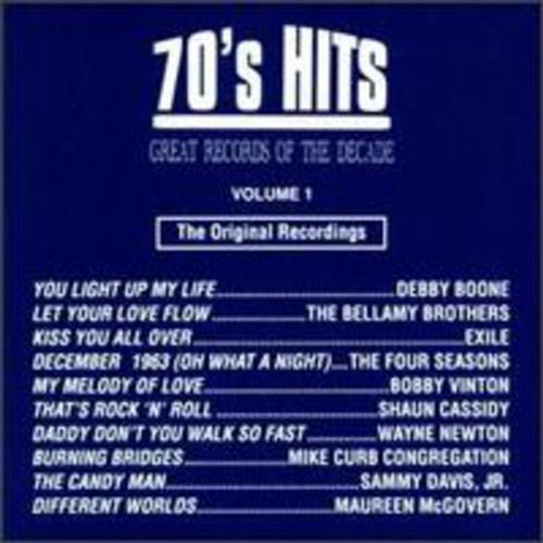70's Pop Hits 1 / Various - 70's Pop Hits 1 / Various [CD] - Alliance Mod, Manufactured On Dema