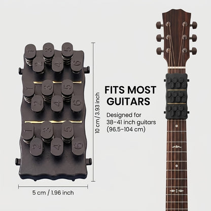 Guitar Chord Trainer, Portable, 1pc for Beginner Chord Fingering And Transition Practice