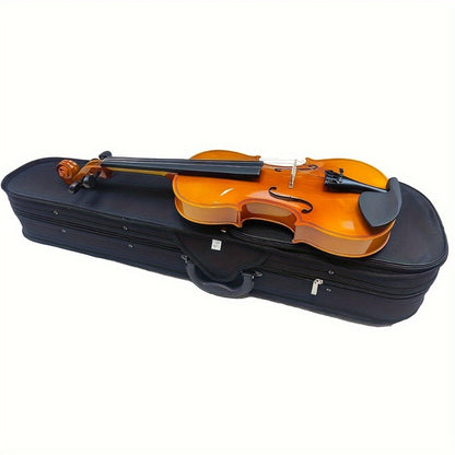 Full Size Violin, 4/4, Full Size, Beginner, Set, Adult for Lessons and Practice