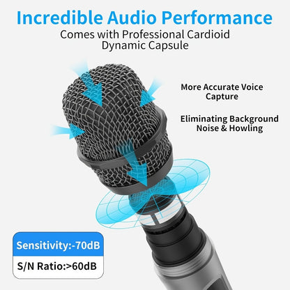 Recording Microphone, USB, Bluetooth, Wireless, Rechargeable for Recording and Streaming