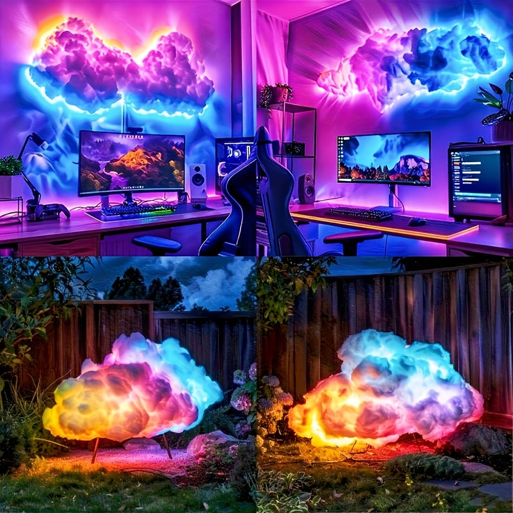 LED Stage Light, RGB, Wireless, Thunder, Cloud, DIY for Stage and Party Lighting