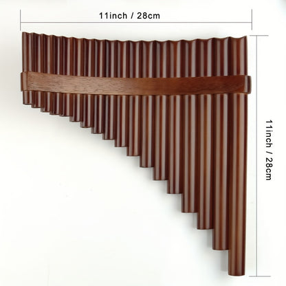 Pan Flute, Pipes, Bamboo, Made for Lessons and Practice for Home Practice, Rehearsal