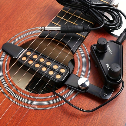 Guitar Replacement Part, 12 Hole Pickup, 1pc, 12-Hole, Acoustic for Guitar Repair