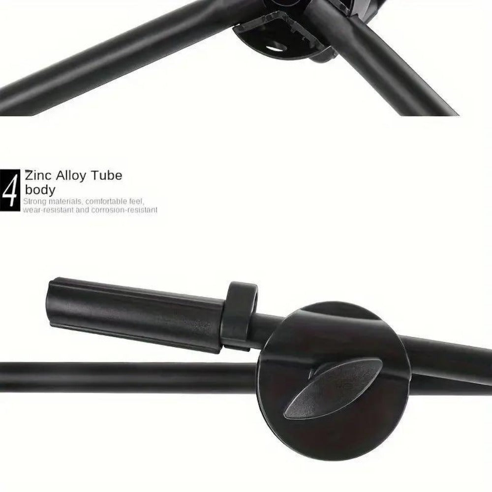 Adjustable Tripod Microphone Boom Stand for Studio, Podcast and Stage
