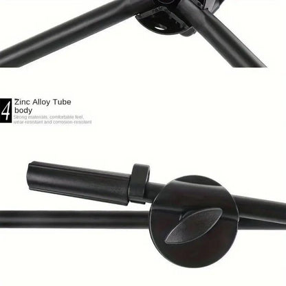 Adjustable Tripod Microphone Boom Stand for Studio, Podcast and Stage