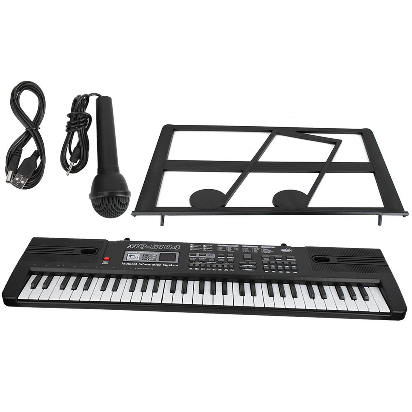 37Key Electronic Keyboards Digital Piano Music Keyboard With Microphone Sheet Stand For Birthday And Christmas Gift