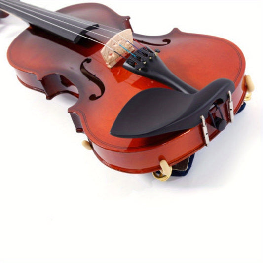 Glarry Solid Wood Acoustic Violin Fiddle, Premium Violin Set, Complete with Portable Carrying Case, Bow, String Set, Shoulder Rest, Easy-to-Follow Instructions, for All Experiance Level, Beginner, Gift for Music Lover, Classic Natural Color