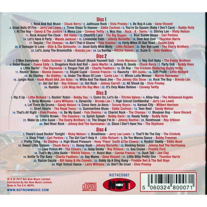 Music CD, 4CD, 100, Rock for Music Listening and Collecting for Home Listening, Music Fans