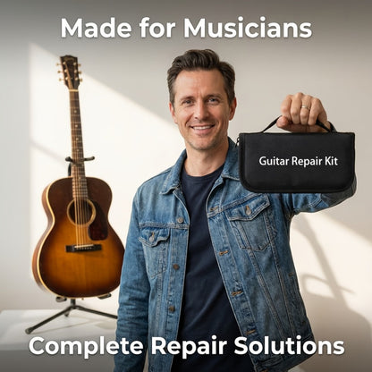 Guitar Repair Tool Kit, 31pcs, Set, Maintenance for Guitar Maintenance