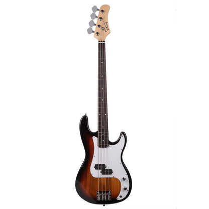 Electric Bass Guitar, 42 mm, Full Size, Glarry, Kit, Full for Lessons and Practice