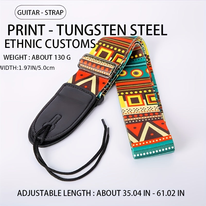 Guitar Straps Ukulele Electric Guitar Electric Bass Electric Bass Straps Adult Guitar Straps Fashionable Multi-Color Styles