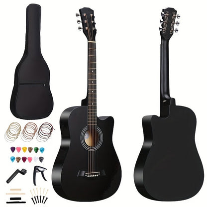 Acoustic Guitar, Complete, 38-Inch, Players for Lessons and Practice