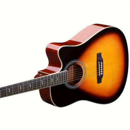 Acoustic Guitar, WINZZ, TG-A4, 41-Inch for Lessons and Practice