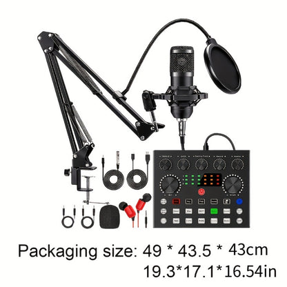 USB Audio Interface, Complete, Podcast, Equipment for Recording and Streaming