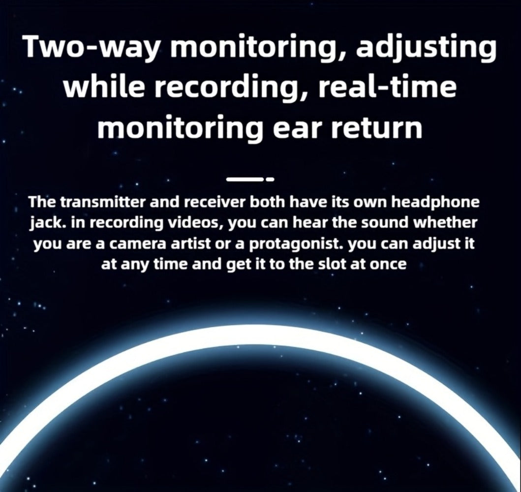 Recording Microphone, Condenser, Wireless, USB-C, Professional, Lavalier for Recording
