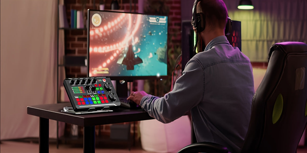 Podcast Equipment Bundle, BM-800 Recording Studio Package with Voice Changer, Live Sound Card - Audio Interface for Laptop Computer Vlog Living Broadcast Live Streaming [V8S for 1/2/V8/V8K for 1/2/F998/M6/V10X Pro], Includes Complimentary Earphones