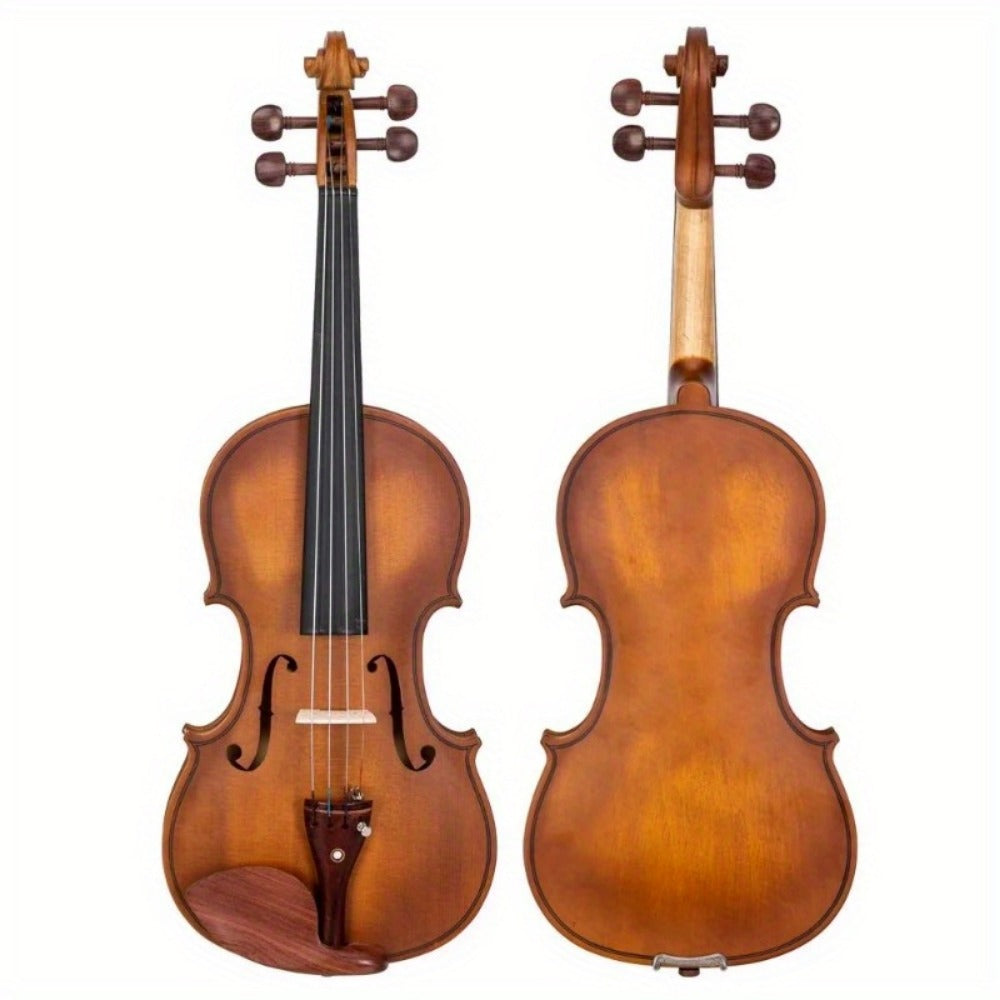 Full Size Violin, 145cm, 60cm, GV103, Matte, Natural for Lessons and Practice