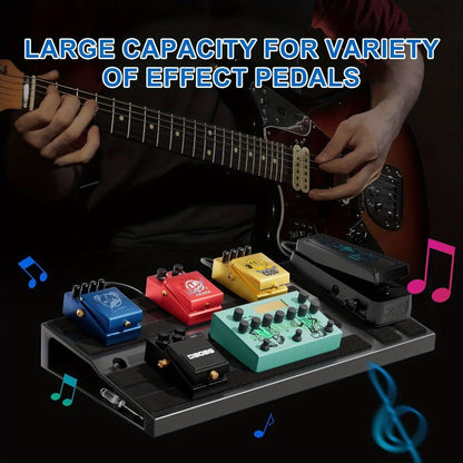 Guitar Pedalboard, Portable, Pedal for Organizing And Carrying Guitar Effects Pedals