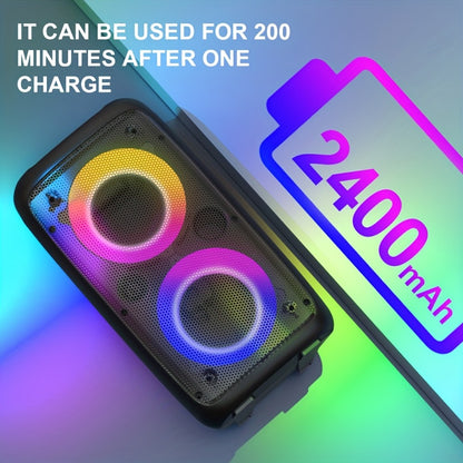 Portable PA Speaker, Karaoke Party, RGB, Wireless, Karaoke, Party for Parties and Karaoke