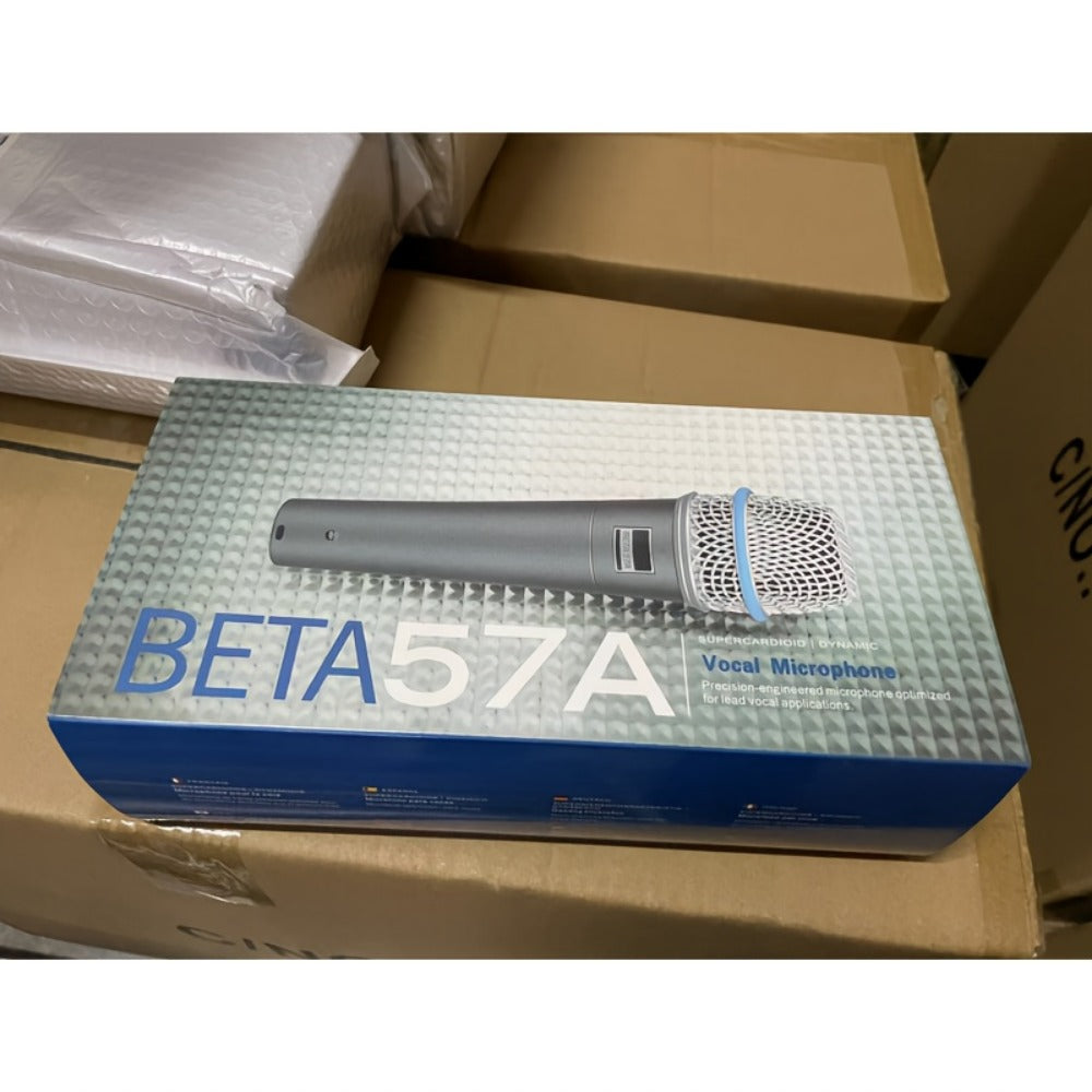 Recording Microphone, Dynamic, 6.35mm, Enhanced, Vocal for Recording and Streaming